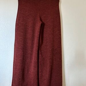 Zara Terracotta Textured Pants